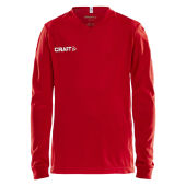 Craft Squad solid jersey LS jr bright red 158/164