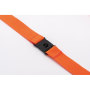 PANY - Lanyard, haak en clip. 20 mm - Oranje