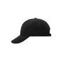 MB9412 5 Panel Cap - black - one size