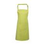 'Colours' Bib Apron with Pocket, Lime Green, ONE, Premier