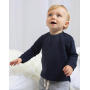 Baby Sweatshirt - Heather Grey Melange - 6-12