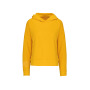 Bio lounge damessweater met capuchon Mellow Yellow L/XL