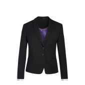 Calvi Slim Fit Jacket Black 6 UK