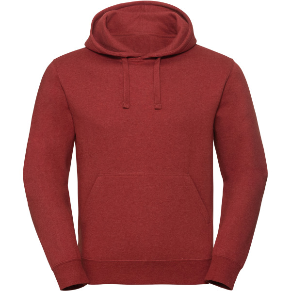 Authentic hooded melange sweatshirt Brick Red Melange M