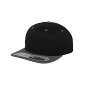 110 Fitted Snapback One Size Black/Grey