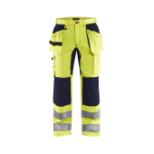 High Vis Geel/Marineblauw
