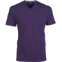 T-shirt V-hals korte mouwen Purple 4XL