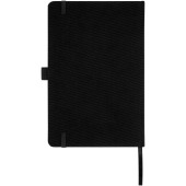 Honua A5 notitieboek van gerecycled papier met gerecyclede PET cover - Zwart
