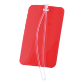 Bagagelabel luxe SALE - rood