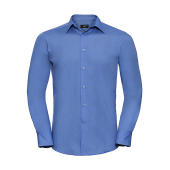 Tailored Poplin Shirt LS - Corporate Blue - 4XL