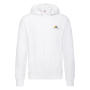 Vintage Hooded Sweat Classic Small Logo Print - White - S