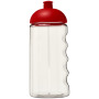 H2O Active® Bop 500 ml bidon met koepeldeksel - Transparant/Rood