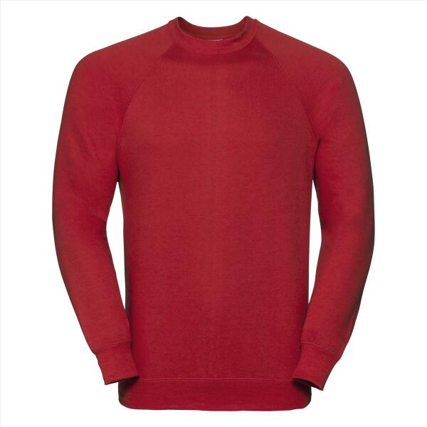 RUS Classic Sweatshirt, Bright Red, XS
