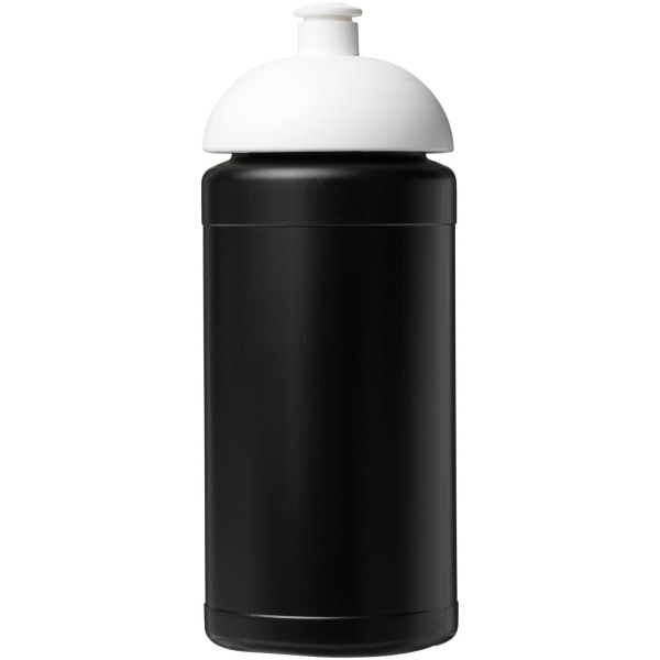 Baseline® Plus 500 ml dome lid sport bottle - Solid black/White
