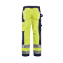 High Vis werkbroek met gereedschapszakken