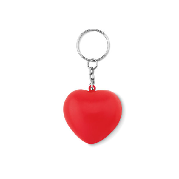 LOVY RING - Key ring with PU heart