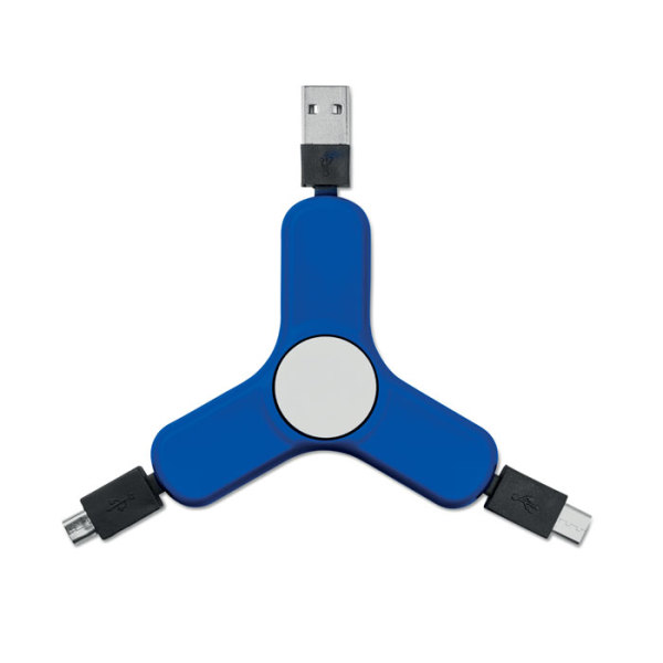 SPINCABLE - Handspinner met USB