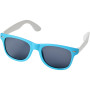 Sun ray colour block zonnebril - Aqua blauw