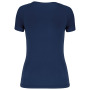 Dames sport-t-shirt V-hals Sporty Navy XL