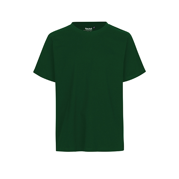 Neutral unisex regular t-shirt-Bottle-Green-S
