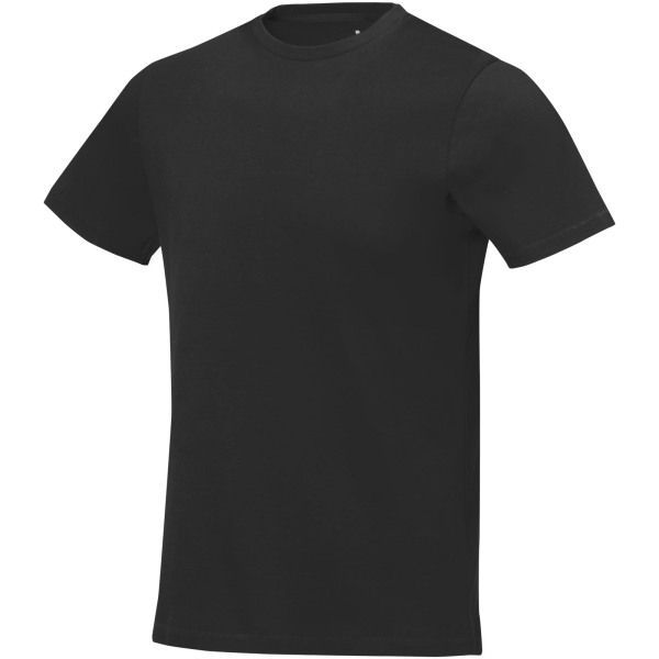 Nanaimo short sleeve men's t-shirt - Solid black - L