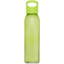 Sky 500 ml glass water bottle - Lime green