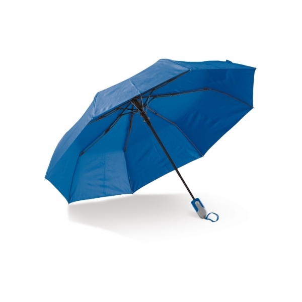Opvouwbare 22” paraplu auto open - Blauw