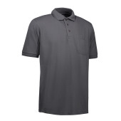 PRO Wear polo shirt | pocket - Charcoal, 2XL