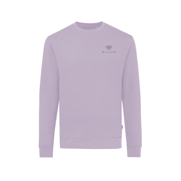 Iqoniq Zion gerecycled katoen sweater, lavender