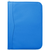 Ebony A4 portfolio met ritssluiting - Aqua blauw