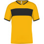Sportshirt korte mouwen kids Sporty Yellow / Black 12/14 jaar