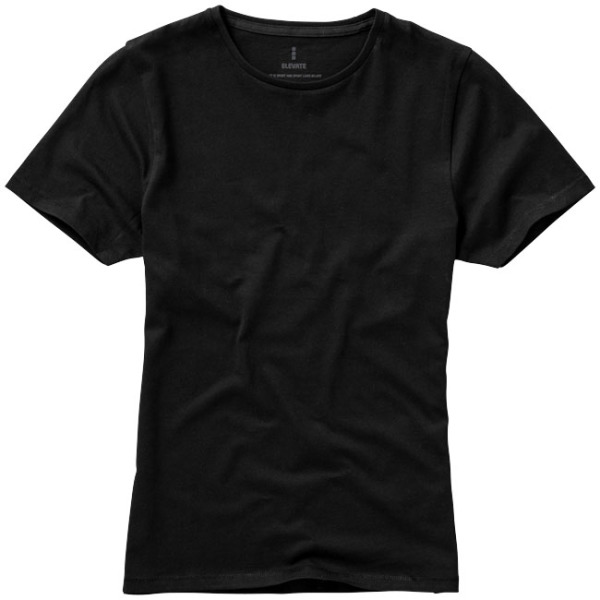 Nanaimo dames t-shirt met korte mouwen - Zwart - M