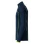 Men's Sports Shirt Longsleeve - navy/bright-yellow - XXL