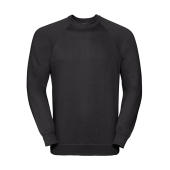 Classic Sweatshirt Raglan - Black - 2XL