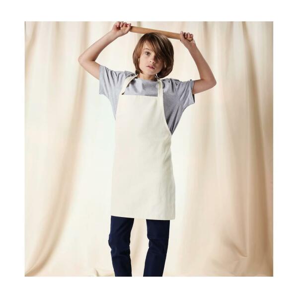 FAIRTRADE COTTON JUNIOR CRAFT APRON, NATURAL, One size, WESTFORD MILL