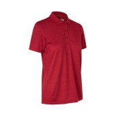 Polo shirt | active | women - Dark red melange, M