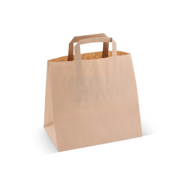 Paper bag 70g/m² 26x17x25cm - Samdam - Furnizorul tau de articole  promotionale si articole textile!