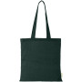 Orissa 140 g/m² GOTS organic cotton tote bag 7L - Dark green