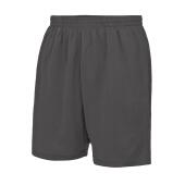 AWDis Cool Mesh Lined Shorts, Charcoal, XXL, Just Cool