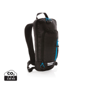 Explorer ribstop kleine wandelrugzak 7L PVC-vrij, zwart, blauw