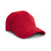 Pro-Style Heavy Cotton Cap - Red