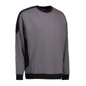 PRO Wear sweatshirt | contrast - Silver grey, 3XL