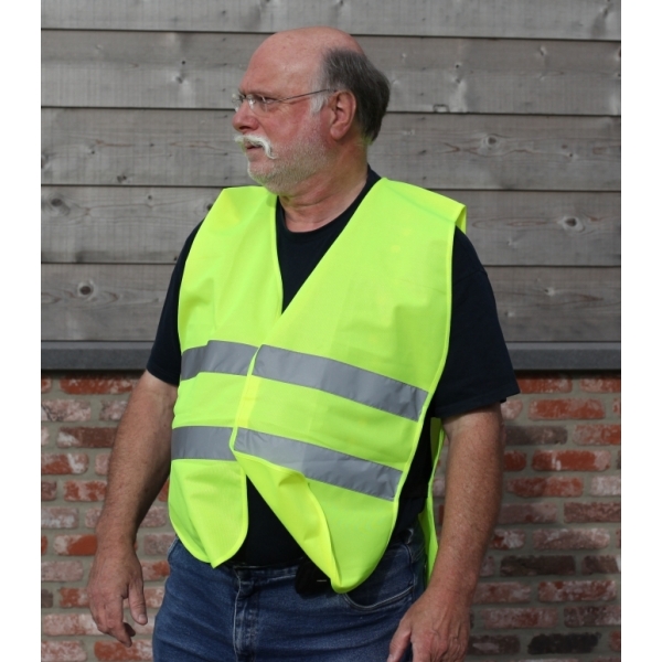 P920 - Fluo veiligheidsvest met elastiek