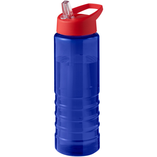 H2O Active® Eco Treble 750 ml spout lid sport bottle - Blue/Red