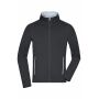 Men's Stretchfleece Jacket - black/silver - S