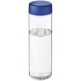 H2O Active® Vibe 850 ml sportfles - Transparant/Blauw