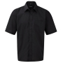 Poplin Shirt - Black - XL