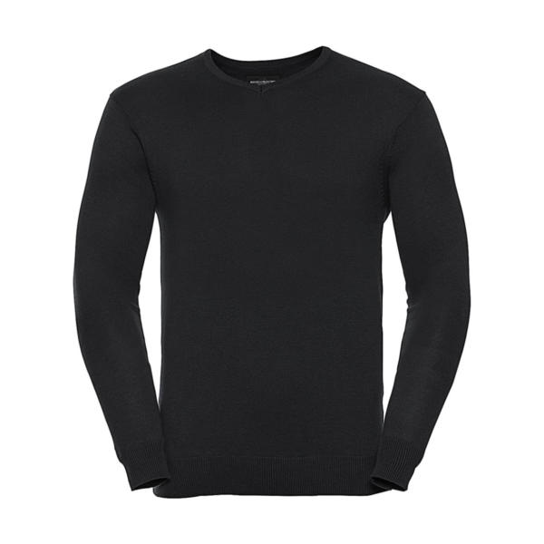 Russell Collection: Men's V-Neck Knitted Pullover 0R710M0