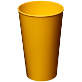 Arena 375 ml plastmugg - Gul