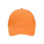 MB6526 5 Panel Sandwich Cap - orange/white - one size